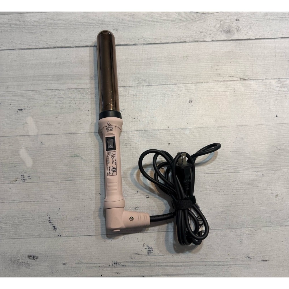 L'ange Hair Ondulé Ceramic Curling Wand 1" blush